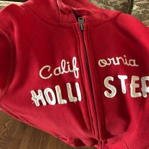 Girls hooded zipper up jacket